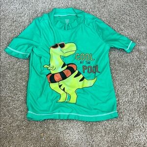 Green Dinosaur Graphic T-Shirt